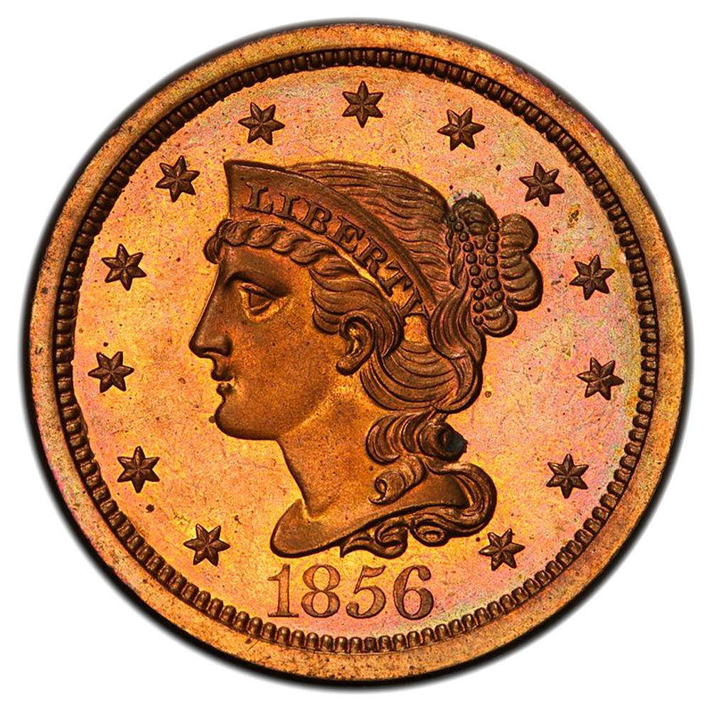 1852 Braided Hair Liberty Head Large Cent Early Copper Penny Coin Value  Prices, Photos & Info
